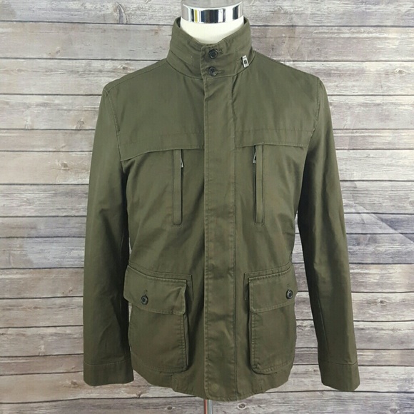 Jack Jones Stand Up Collar Military 